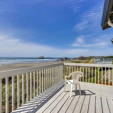 Spindrift Oceanfront Home Bandon Esterno foto